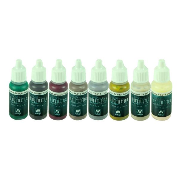 8x17 ml. Malefic Flesh Figür Boyası Seti, Vallejo 74102 - Görsel 2
