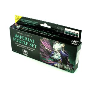 8x17 ml. Imperial Purple Figür Boyası Seti, Vallejo 74104