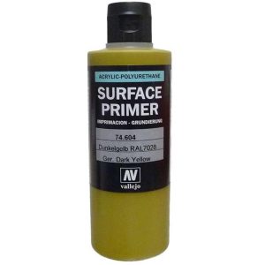 200 ml. Ger. Dark Yellow Astar Maket Boyası, Vallejo 74604