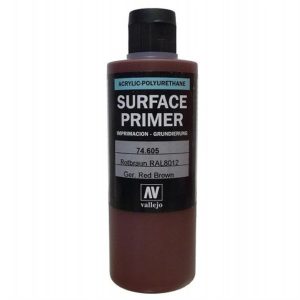 200 ml. Ger. Red Brown Astar Maket Boyası, Vallejo 74605