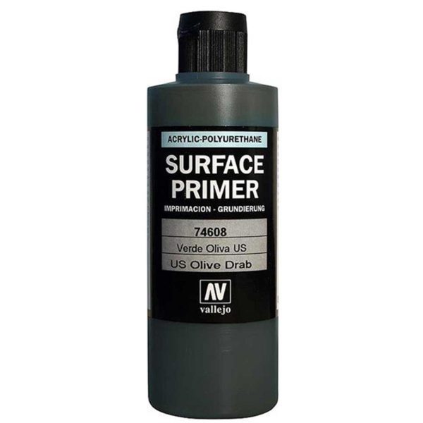 200 ml. U.S. Olive Drab Astar Maket Boyası, Vallejo 74608