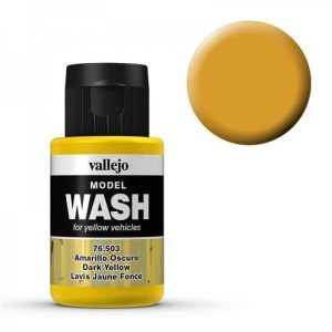 35 ml. Dark Yellow Wash Serisi Maket Boyası, Vallejo 76503