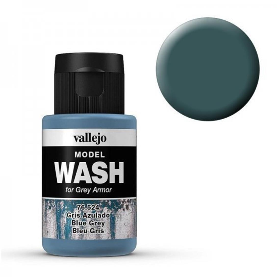 35 ml. Blue Grey Wash Serisi Maket Boyası, Vallejo 76524