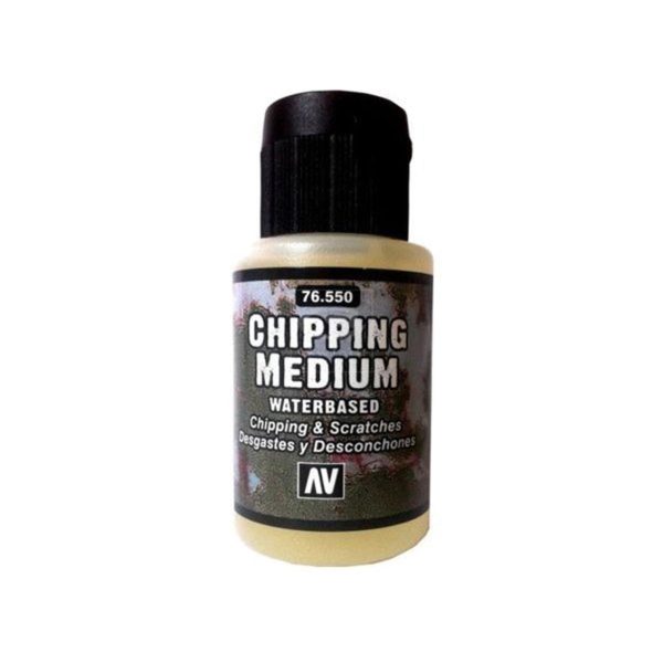 35 ml. Chipping Medium (Pul Pul Dökülme Çizik Oluşturucu), Vallejo 76550