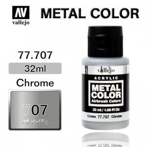 32 ml. Chrome Metal Color Serisi Maket Boyası, Vallejo 77707