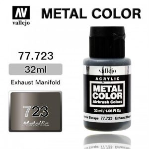 32 ml. Exhaust Manifold Metal Color Serisi Maket Boyası, Vallejo 77723