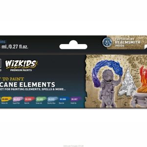 8x8 ml. Arcane Elements Wizkits Serisi Maket Boyası Seti, Vallejo 80258