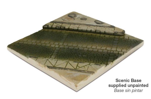 Döşeme Taşlı Cadde Kesiti 14x14 cm. Manzara Serisi Model Aksesuarı, Vallejo SC001 - Görsel 2