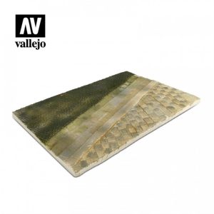 Döşeme Taşlı Cadde Kesiti 31x21 cm. Manzara Serisi Model Aksesuarı, Vallejo SC101