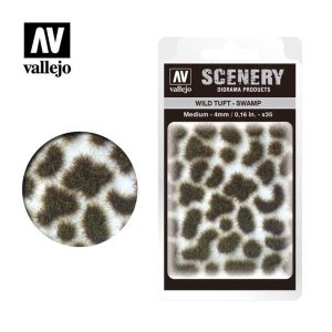 Swamp 4 mm. Hazır Çim Dokusu, Vallejo SC405