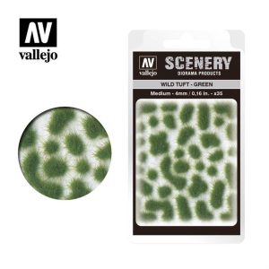 Green 4 mm. Hazır Çim Dokusu, Vallejo SC406