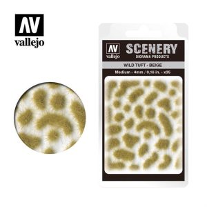 Beige 4 mm. Hazır Çim Dokusu, Vallejo SC408