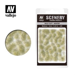 Winter 4 mm. Hazır Çim Dokusu, Vallejo SC410