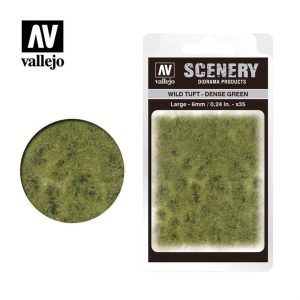 Dark Green 6 mm. Hazır Çim Dokusu, Vallejo SC413