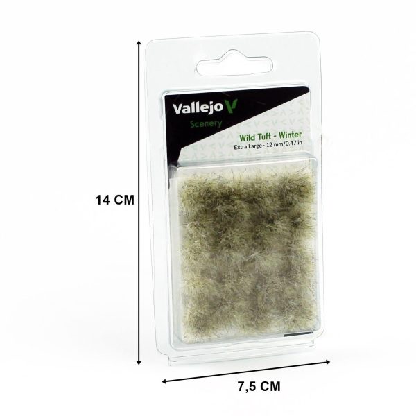 Winter 12 mm. Hazır Çim Dokusu, Vallejo SC421 - Görsel 5