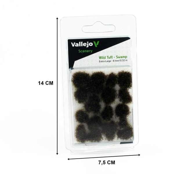 Swamp 8 mm. Hazır Çim Dokusu, Vallejo SC422 - Görsel 5