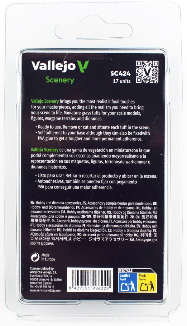 Dry Green 12 mm. Hazır Çim Dokusu, Vallejo SC424 - Görsel 4