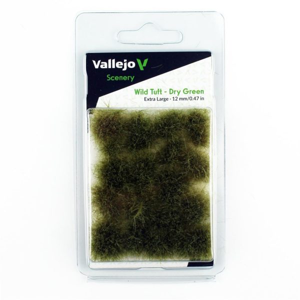 Dry Green 12 mm. Hazır Çim Dokusu, Vallejo SC424
