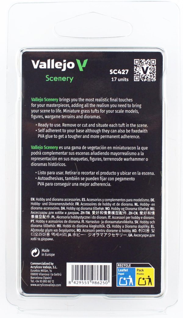 Strong Green 12 mm. Hazır Çim Dokusu, Vallejo SC427 - Görsel 4