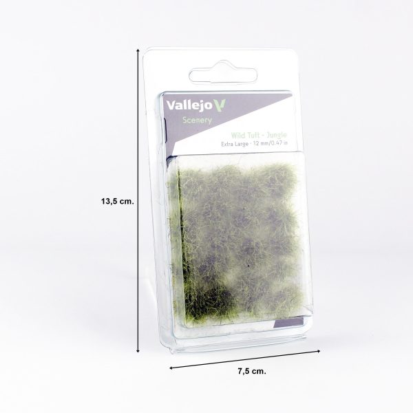 Jungle 12 mm. Hazır Çim Dokusu, Vallejo SC428 - Görsel 5