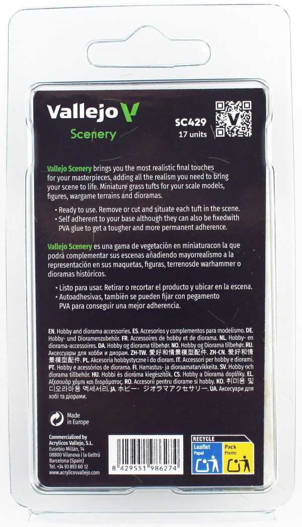 Beige 12 mm. Hazır Çim Dokusu, Vallejo SC429 - Görsel 4