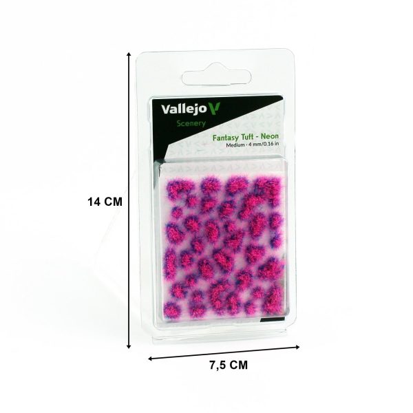 Neon 4 mm. Hazır Çim Dokusu, Vallejo SC430 - Görsel 5