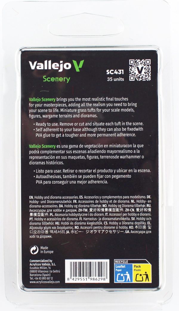Fire 6 mm. Hazır Çim Dokusu, Vallejo SC431 - Görsel 4
