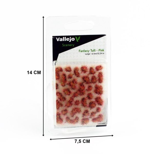 Pink 6 mm. Hazır Çim Dokusu, Vallejo SC433 - Görsel 5