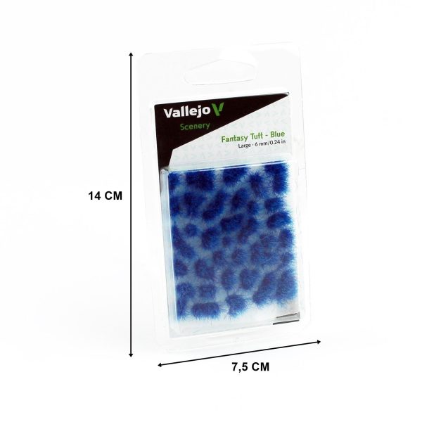 Blue 6 mm. Hazır Çim Dokusu, Vallejo SC434 - Görsel 5