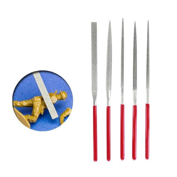 Elmas Eğe Seti 5 Adet, Vallejo T03002
