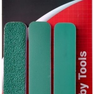 Esnek 60240600 No Kalın ve Dar Zımpara Çubuğu (90x19x12mm) 3 Adet, Vallejo T04002