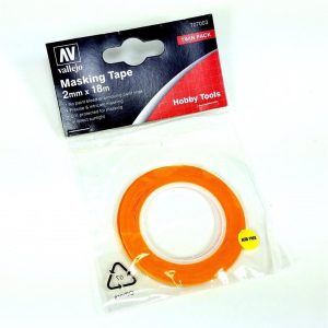 Maskeleme Bantı (2 mmx18 metre) 2 Adet, Vallejo T07003