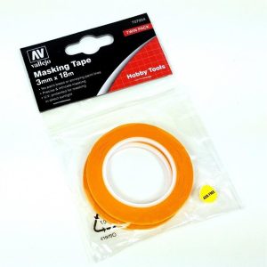 Maskeleme Bantı (3 mmx18 metre) 2 Adet, Vallejo T07004