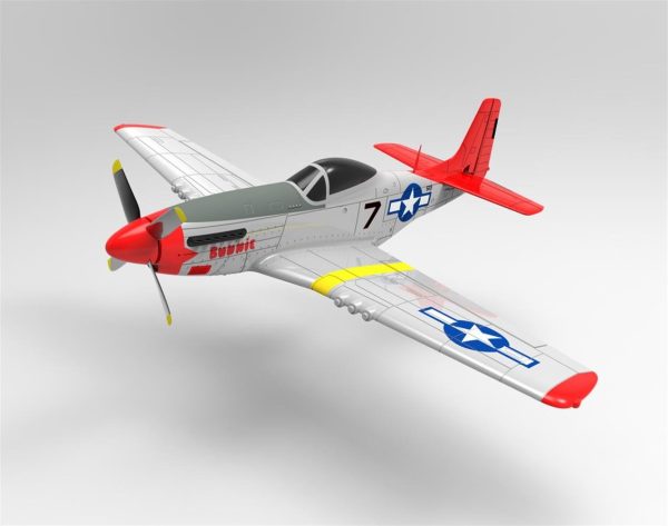 Mustang 75 cm.EPO Gövde Fırçasız RC Uçak, Volantex EXA768-1