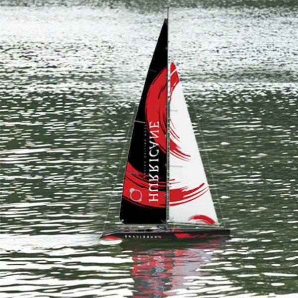 Hurricane 100 cm. ABS Yarış Tipi RC Yelkenli Tekne, Volantex EXA791-2 - Görsel 5