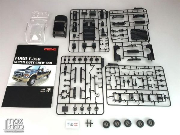 1/35 Ford F-350 Super Duty Çift Kabinli Kamyonet Maketi, Meng VS006 - Görsel 2