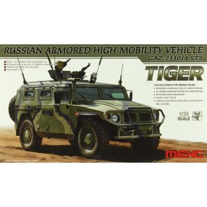 1/35 Rus GAZ-233014 STS (Tiger) Zırhlı Aracı Maketi, Meng VS003
