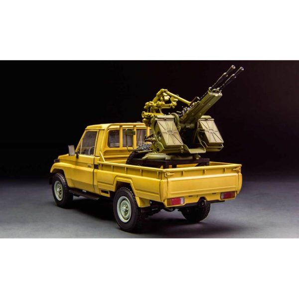 1/35 ZPU-2 Silahlı Toyota Kamyonet Maketi, Meng VS005 - Görsel 5