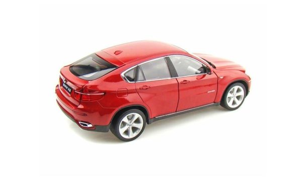 1/18 2009 Bmw X 6 Kırmızı Diecast Araba, Welly 18031 - Görsel 2