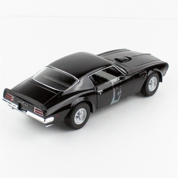 1/24 1972 Pontiac Firebird Trans Am Siyah Diecast Araba, Welly 24075 - Görsel 4