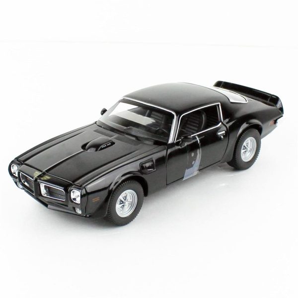 1/24 1972 Pontiac Firebird Trans Am Siyah Diecast Araba, Welly 24075 - Görsel 2