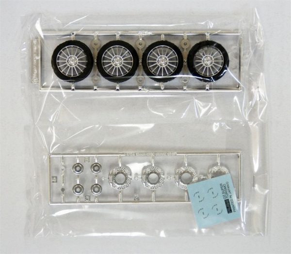 1/24 18 inch Bbs Rg Wheel Maketi, Fujimi 193106 - Görsel 2