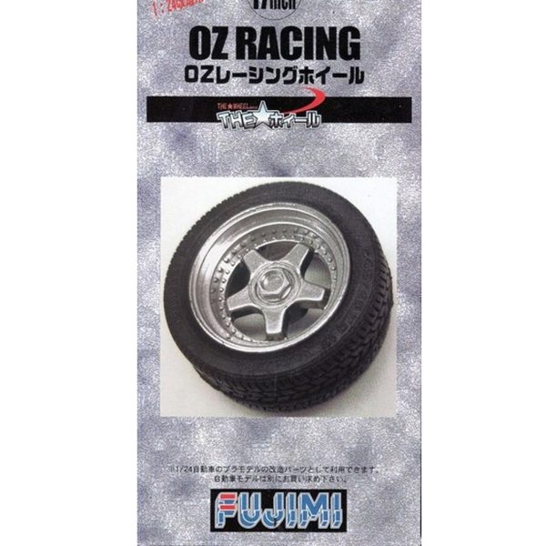 1/24 17 Inchi Oz Wheel Set Maketi, Fujimi 193243