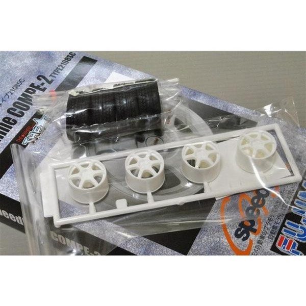 1/24 17İnch Speed Line Wheel Maketi, Fujimi 193373 - Görsel 2