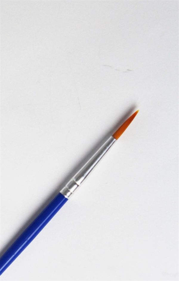Standart Boya Fırçası Mavi Saplı 165 mm. - Görsel 2