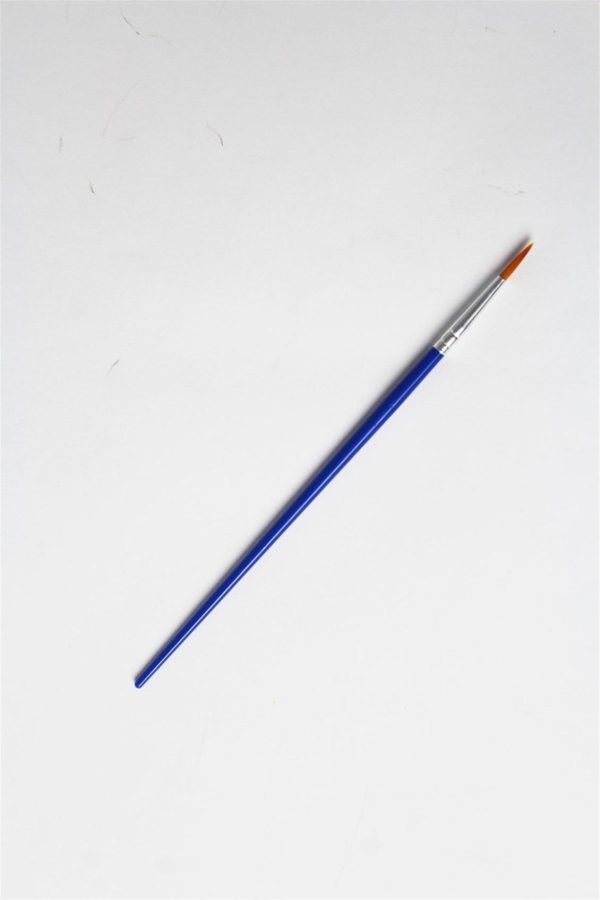 Standart Boya Fırçası Mavi Saplı 165 mm.