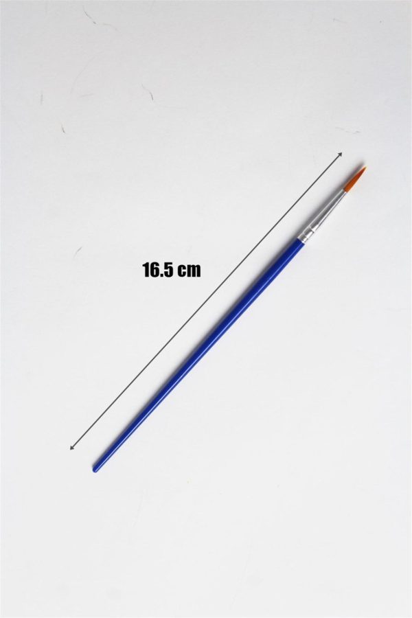 Standart Boya Fırçası Mavi Saplı 165 mm. - Görsel 3