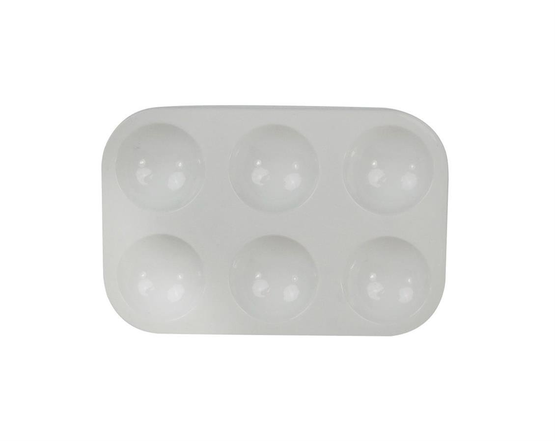 Boya Paleti 6 Gözlü 8x13 cm.