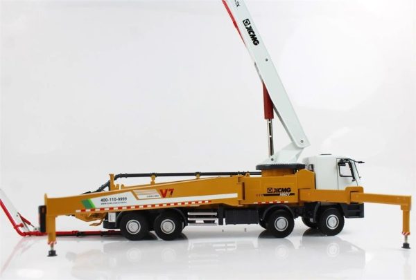 1/35 XCMG Beton Pompası Diecast Modeli, Yagao HB62K - Görsel 2