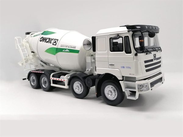 1/35 XCMG Schwing 4 Dingil Büyük Beton Mikseri Diecast Modeli, Yagao XC02 - Görsel 3